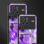 sagittarius aesthetic collage glass case for vivo x80 pro 5g image-2
