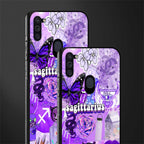 sagittarius aesthetic collage glass case for samsung a11 image-2