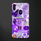 sagittarius aesthetic collage glass case for samsung a11 image