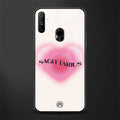 sagittarius minimalistic glass case for realme narzo 20a image