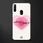 sagittarius minimalistic glass case for realme narzo 20a image