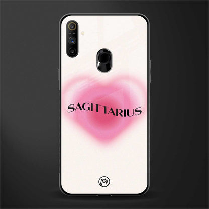 sagittarius minimalistic glass case for realme narzo 20a image