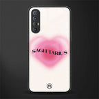 sagittarius minimalistic glass case for oppo reno 3 pro image