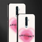 sagittarius minimalistic glass case for oppo reno 2f image-2