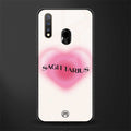 sagittarius minimalistic glass case for vivo u20 image