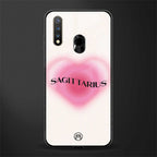 sagittarius minimalistic glass case for vivo u20 image