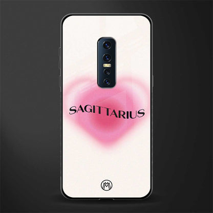 sagittarius minimalistic glass case for vivo v17 pro image