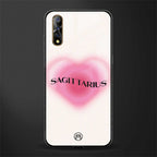 sagittarius minimalistic glass case for vivo s1 image