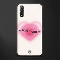 sagittarius minimalistic glass case for vivo z1x image