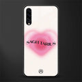 sagittarius minimalistic glass case for samsung galaxy a50s image