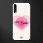 sagittarius minimalistic glass case for samsung galaxy a50s image