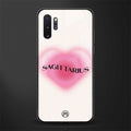 sagittarius minimalistic glass case for samsung galaxy note 10 plus image