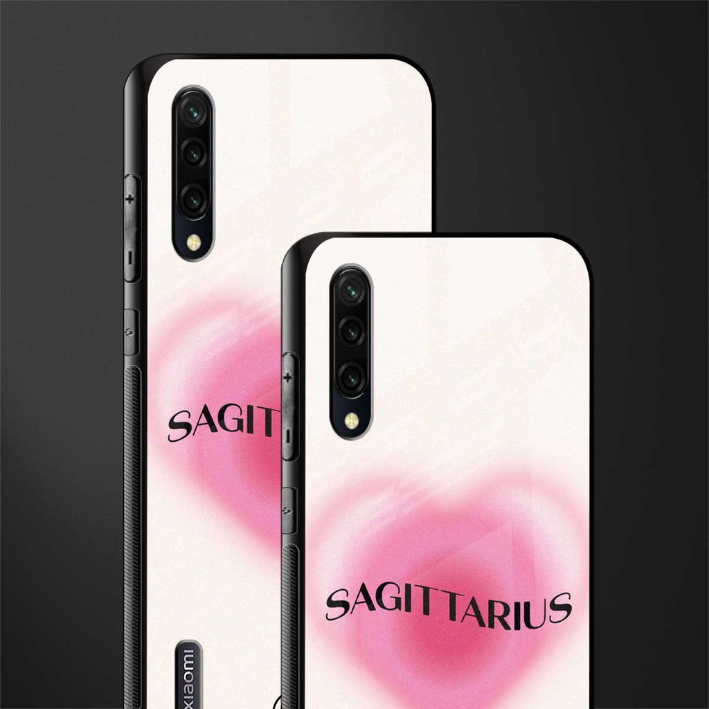sagittarius minimalistic glass case for mi a3 redmi a3 image-2