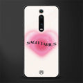 sagittarius minimalistic glass case for redmi k20 pro image
