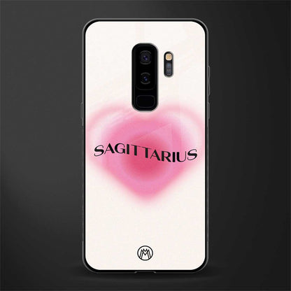 sagittarius minimalistic glass case for samsung galaxy s9 plus image