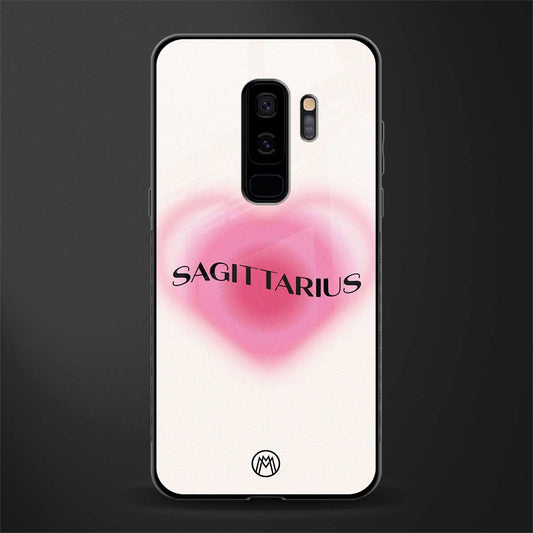 sagittarius minimalistic glass case for samsung galaxy s9 plus image