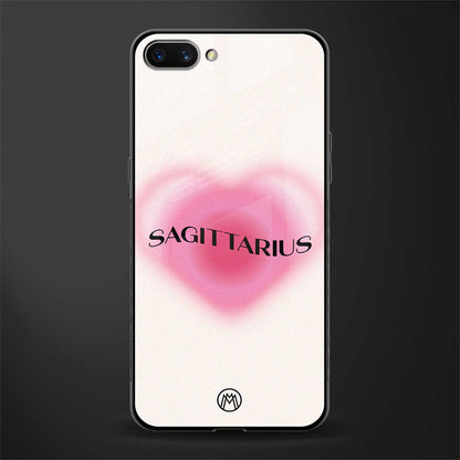 sagittarius minimalistic glass case for realme c1 image