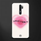 sagittarius minimalistic glass case for oppo a9 2020 image
