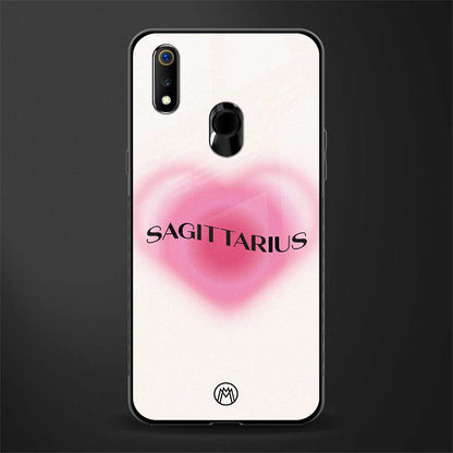 sagittarius minimalistic glass case for realme 3 pro image