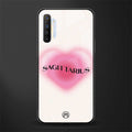 sagittarius minimalistic glass case for realme x2 image
