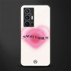 sagittarius minimalistic glass case for vivo x70 pro plus image