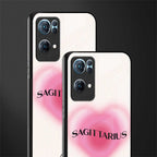 sagittarius minimalistic glass case for oppo reno7 pro 5g image-2