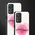sagittarius minimalistic glass case for poco m4 pro 5g image-2