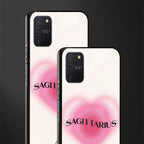 sagittarius minimalistic glass case for samsung galaxy s10 lite image-2