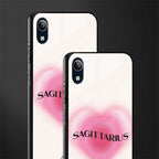 sagittarius minimalistic glass case for vivo y91i image-2