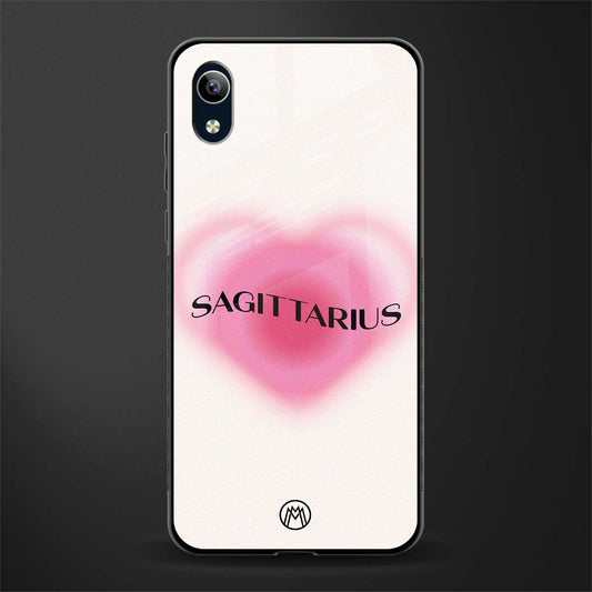 sagittarius minimalistic glass case for vivo y90 image