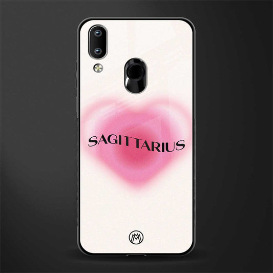 sagittarius minimalistic glass case for vivo y91 image