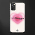sagittarius minimalistic glass case for samsung galaxy note 20 image