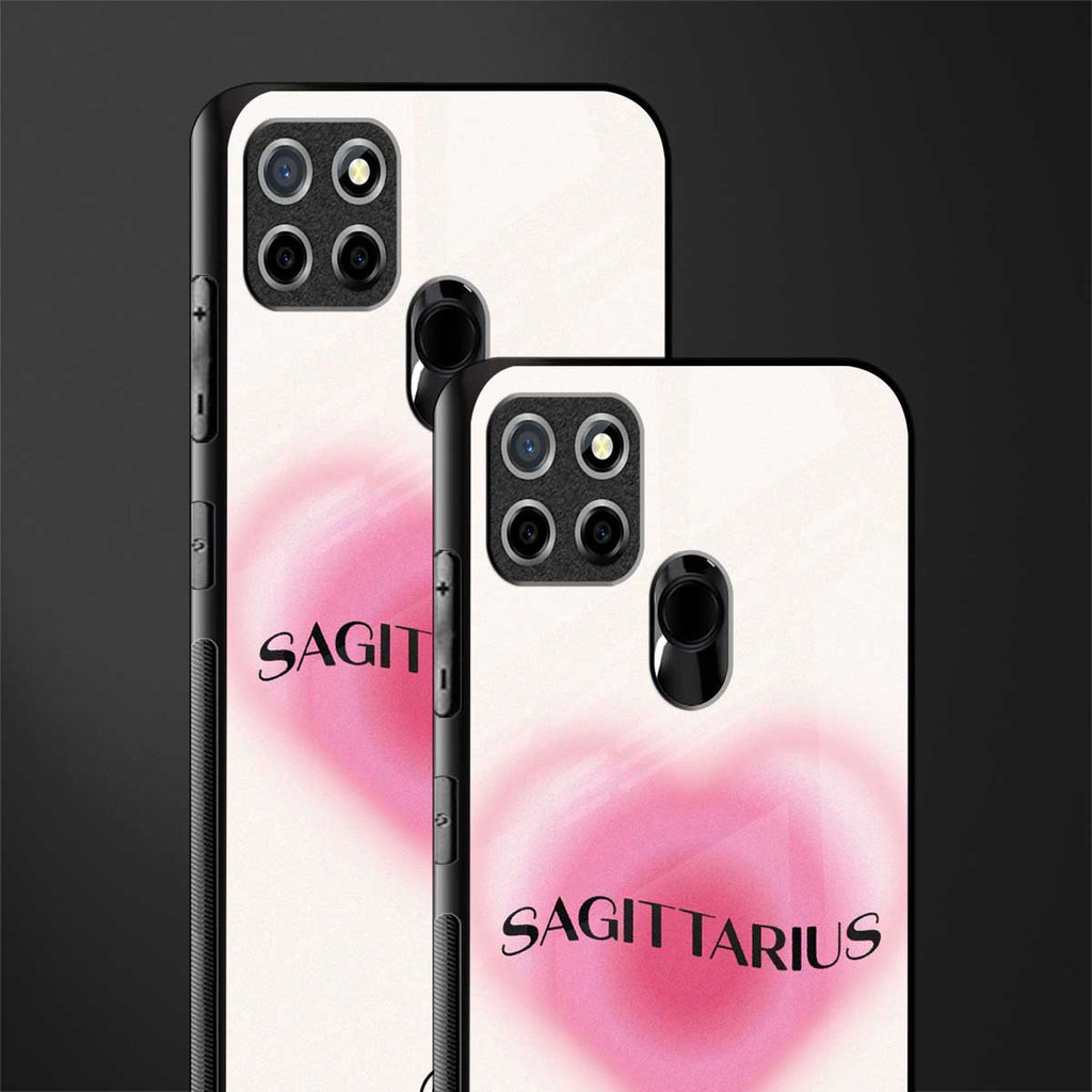 sagittarius minimalistic glass case for realme narzo 20 image-2