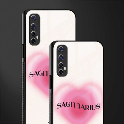 sagittarius minimalistic glass case for realme 7 image-2