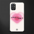sagittarius minimalistic glass case for oneplus 8t image