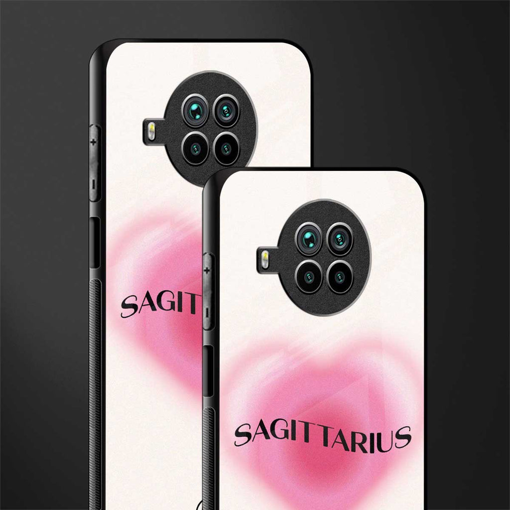 sagittarius minimalistic glass case for mi 10i image-2