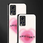 sagittarius minimalistic glass case for vivo v20 pro image-2