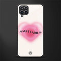 sagittarius minimalistic glass case for samsung galaxy a12 image