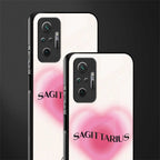 sagittarius minimalistic glass case for redmi note 10 pro image-2