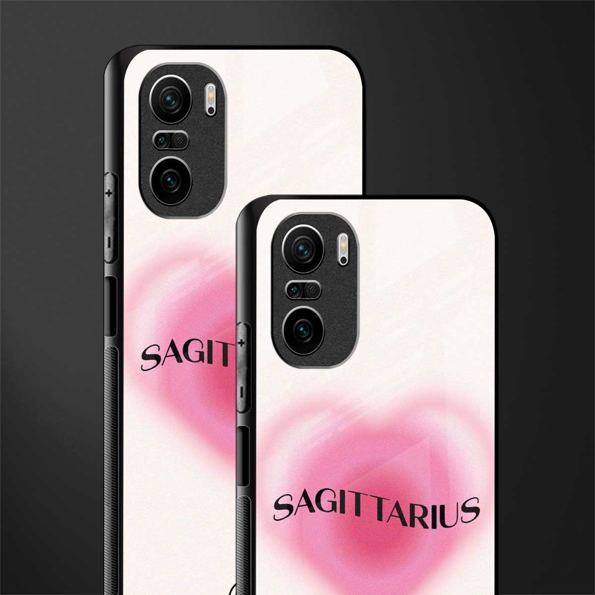 sagittarius minimalistic glass case for mi 11x 5g image-2