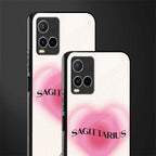 sagittarius minimalistic glass case for vivo y21s image-2