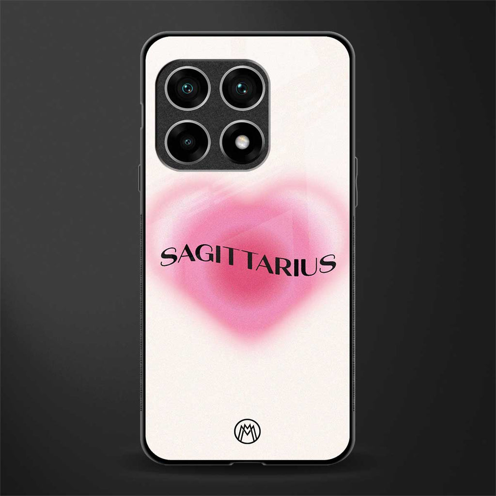 sagittarius minimalistic glass case for oneplus 10 pro 5g image