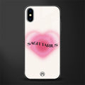 sagittarius minimalistic glass case for iphone x image