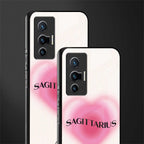 sagittarius minimalistic glass case for vivo x70 image-2