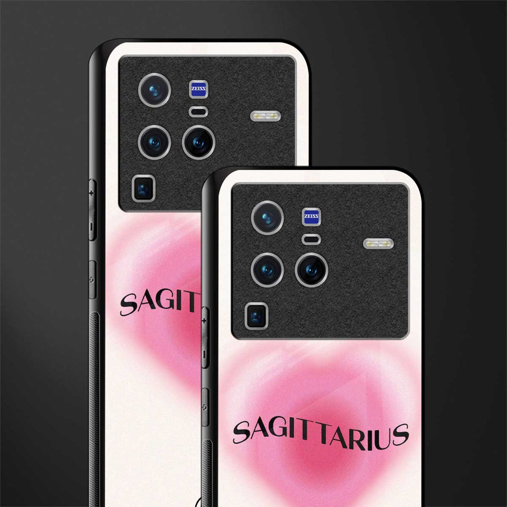 sagittarius minimalistic glass case for vivo x80 pro 5g image-2