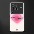 sagittarius minimalistic glass case for vivo x80 pro 5g image
