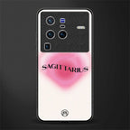 sagittarius minimalistic glass case for vivo x80 pro 5g image