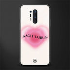 sagittarius minimalistic glass case for oneplus 8 pro image