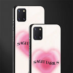 sagittarius minimalistic glass case for samsung galaxy note 10 lite image-2