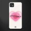 sagittarius minimalistic back phone cover | glass case for samsung galaxy f42